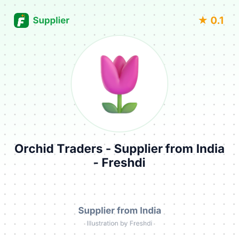 Orchid Traders  – summary card, no photo uploaded yet