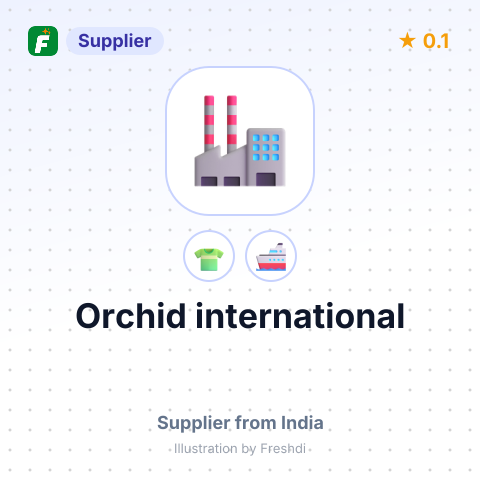Orchid international – summary card, no photo uploaded yet