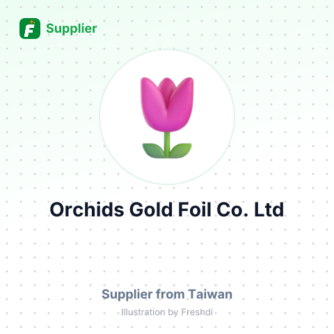 Orchids Gold Foil Co. Ltd – summary card, no photo uploaded yet