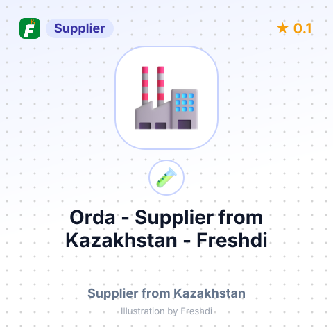 Orda  – summary card, no photo uploaded yet