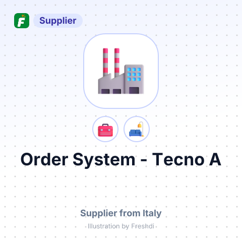 Order System - Tecno A – summary card, no photo uploaded yet