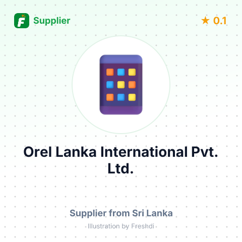 Orel Lanka International Pvt. Ltd.  – summary card, no photo uploaded yet
