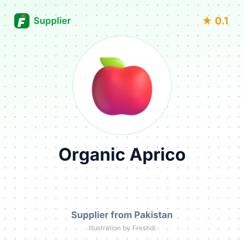 Organic Aprico – summary card, no photo uploaded yet
