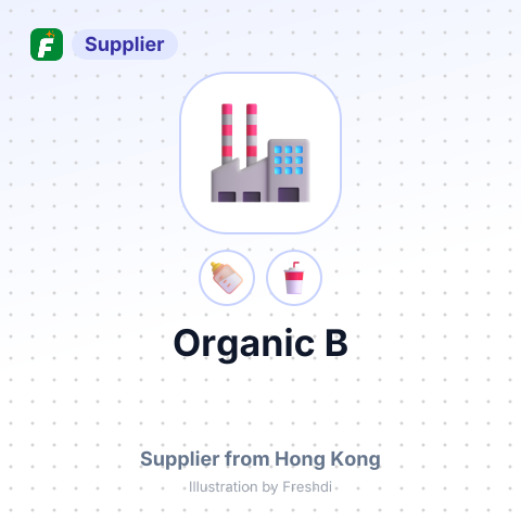 Organic B – summary card, no photo uploaded yet