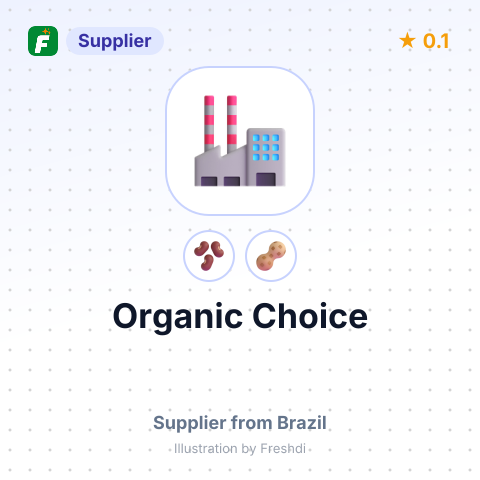 Organic Choice  – summary card, no photo uploaded yet