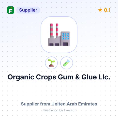 Organic Crops Gum & Glue Llc.  – summary card, no photo uploaded yet