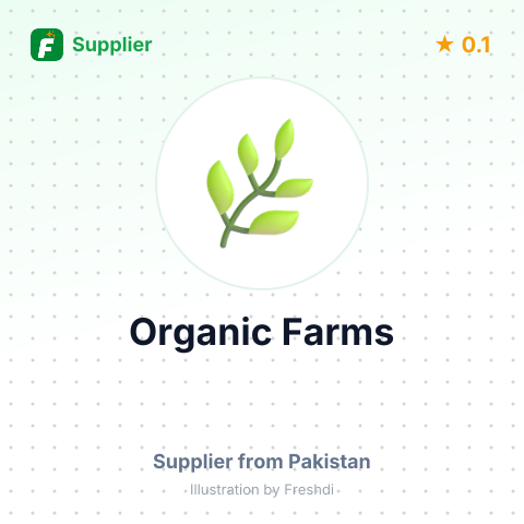 Organic Farms  – summary card, no photo uploaded yet