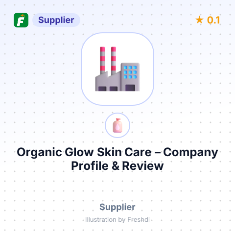 Organic Glow Skin Care – summary card, no photo uploaded yet