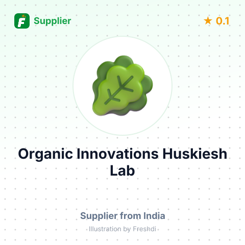 Organic Innovations Huskiesh Lab  – summary card, no photo uploaded yet