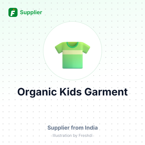 Organic Kids Garment – summary card, no photo uploaded yet