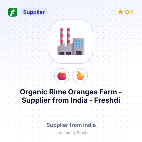 Organic Rime Oranges Farm  – summary card, no photo uploaded yet