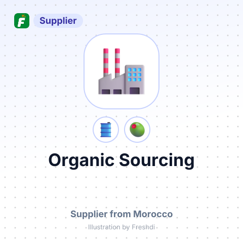 Organic Sourcing – summary card, no photo uploaded yet