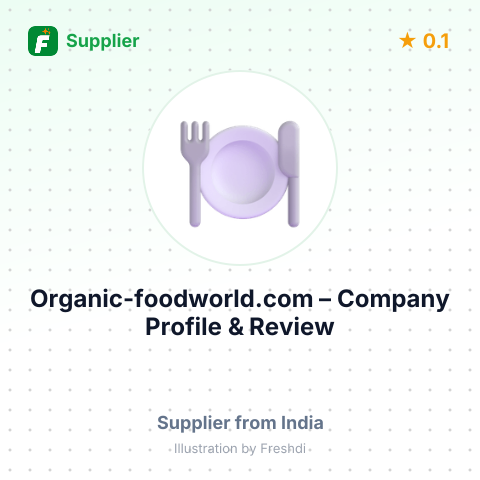Organic-foodworld.com – summary card, no photo uploaded yet