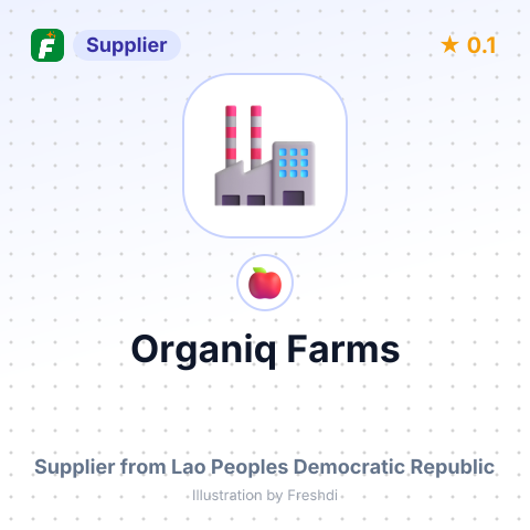 Organiq Farms  – summary card, no photo uploaded yet