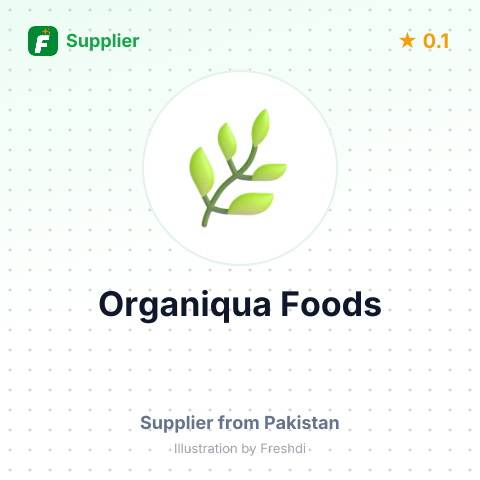 Organiqua Foods  – summary card, no photo uploaded yet