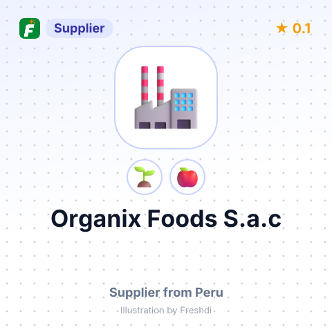 Organix Foods S.a.c  – summary card, no photo uploaded yet