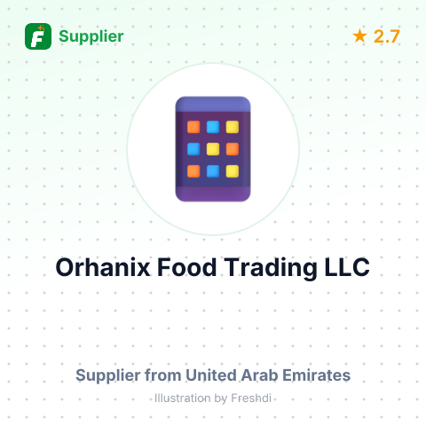 Orhanix Food Trading LLC – summary card, no photo uploaded yet