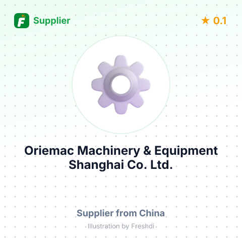 Oriemac Machinery & Equipment Shanghai Co., Ltd. – summary card, no photo uploaded yet