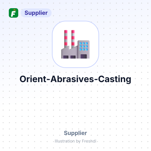 Orient Abrasives & Casting – summary card, no photo uploaded yet