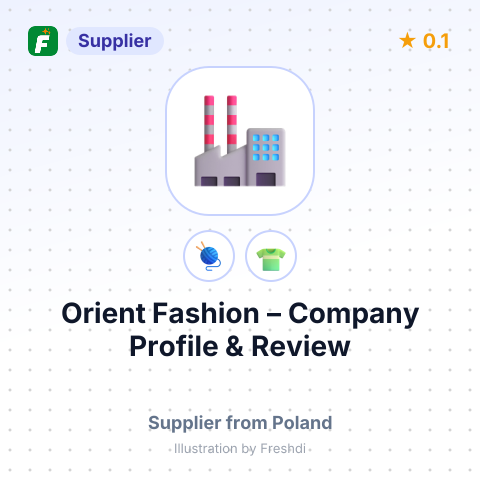 Orient Fashion – summary card, no photo uploaded yet