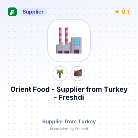 Orient Food  – summary card, no photo uploaded yet