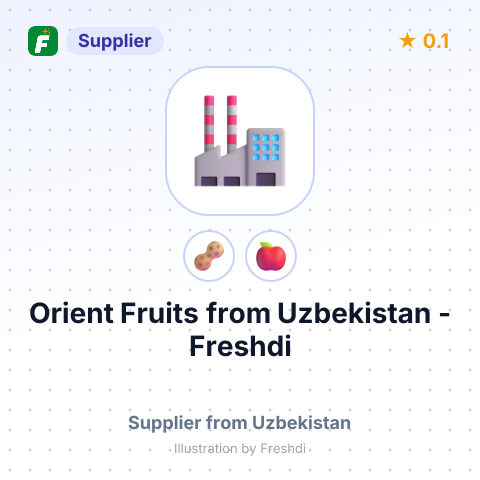 Orient Fruits  – summary card, no photo uploaded yet