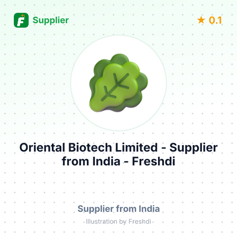 Oriental Biotech Limited  – summary card, no photo uploaded yet