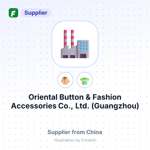 Oriental Button & Fashion Accessories Co., Ltd. (Guangzhou) – summary card, no photo uploaded yet
