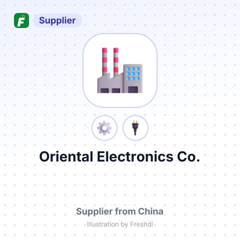 Oriental Electronics Co. – summary card, no photo uploaded yet