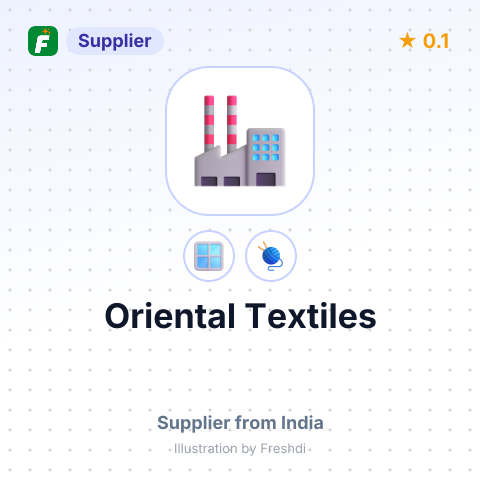 Oriental Textiles – summary card, no photo uploaded yet