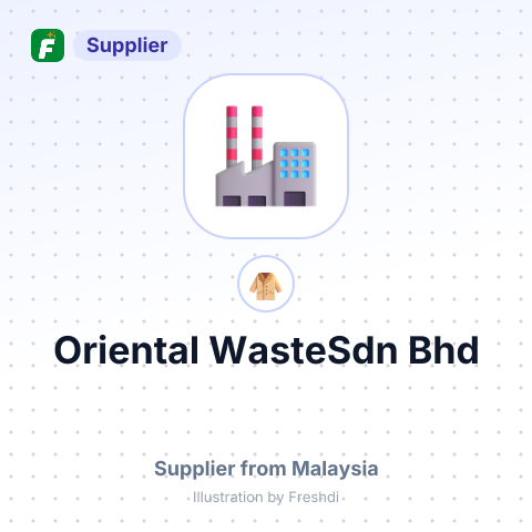 Oriental WasteSdn Bhd – summary card, no photo uploaded yet