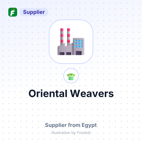 Oriental Weavers – summary card, no photo uploaded yet