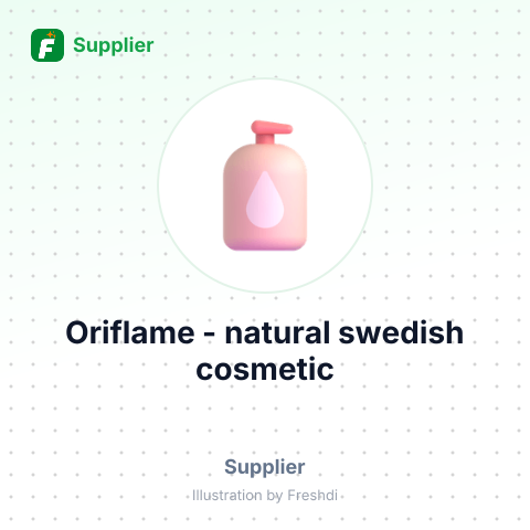 Oriflame - natural swedish cosmetic – summary card, no photo uploaded yet