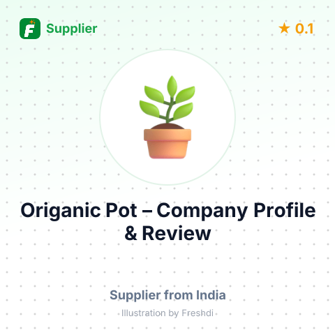 Origanic Pot – summary card, no photo uploaded yet