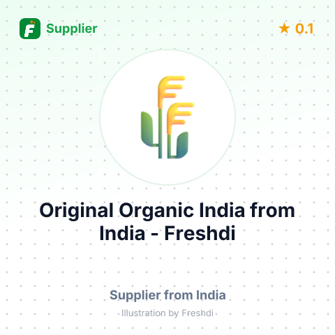 Original Organic India  – summary card, no photo uploaded yet