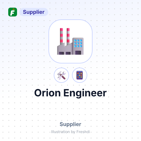 Orion Engineer – summary card, no photo uploaded yet