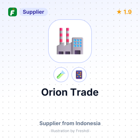 Orion Trade – summary card, no photo uploaded yet
