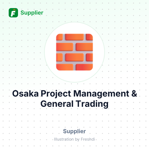 Osaka Project Management & General Trading – summary card, no photo uploaded yet
