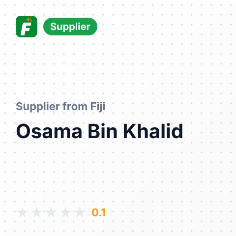 Osama Bin Khalid  – summary card, no photo uploaded yet