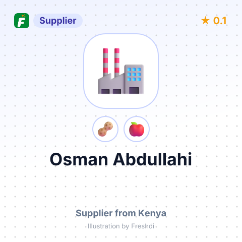 Osman Abdullahi – summary card, no photo uploaded yet
