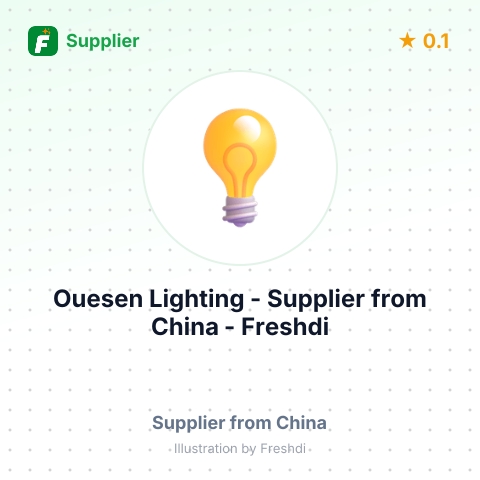 Ouesen Lighting  – summary card, no photo uploaded yet