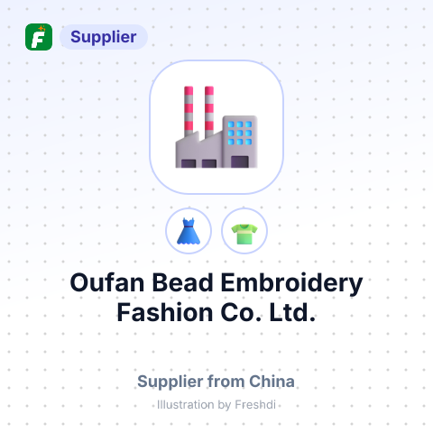 Oufan Bead Embroidery Fashion Co.,Ltd. – summary card, no photo uploaded yet