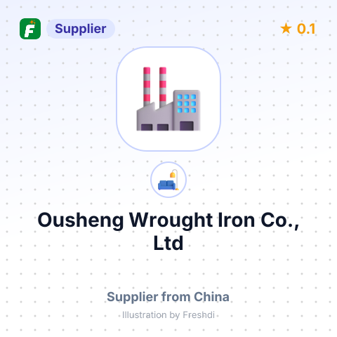 Ousheng Wrought Iron Co., Ltd  – summary card, no photo uploaded yet