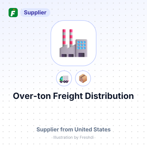Over-ton Freight Distribution – summary card, no photo uploaded yet