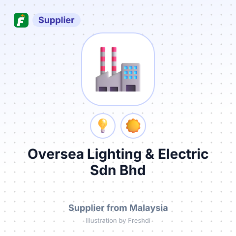 Oversea Lighting & Electric Sdn Bhd – summary card, no photo uploaded yet