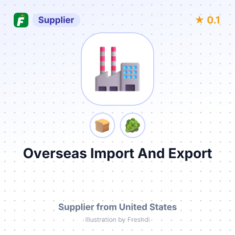 Overseas Import And Export  – summary card, no photo uploaded yet