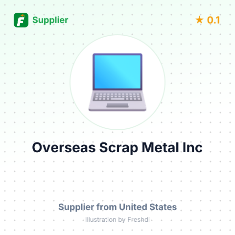 Overseas Scrap Metal Inc – summary card, no photo uploaded yet