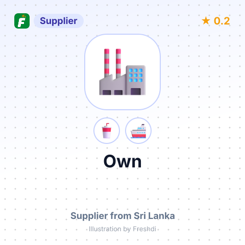Own – summary card, no photo uploaded yet