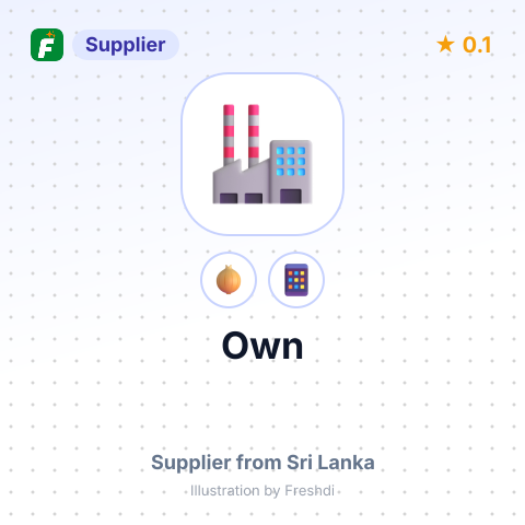 Own – summary card, no photo uploaded yet