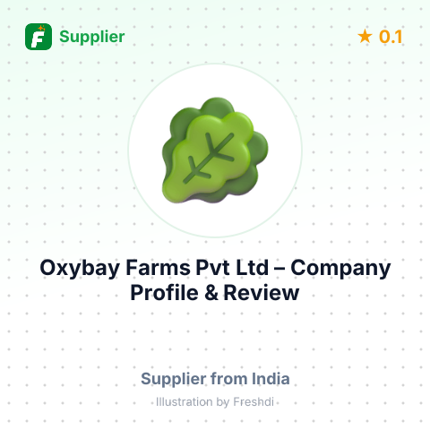Oxybay Farms Pvt Ltd – summary card, no photo uploaded yet